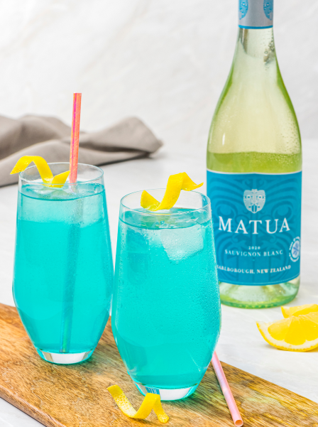 Blue Curaçao Agua Fresca